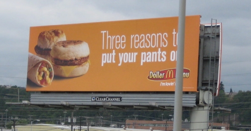 McDonald's Billboard Ad Targets Unemployed